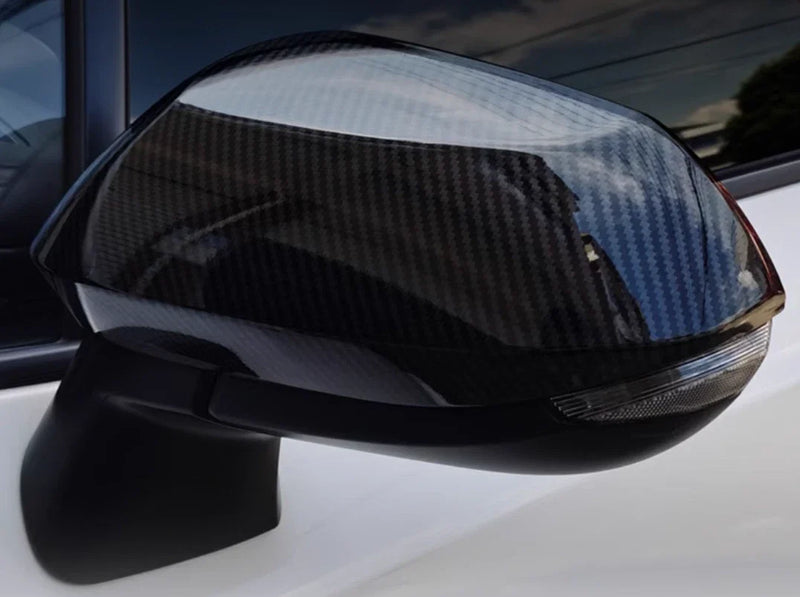 Toyota Corolla Carbon Fiber Rearview Mirror Side Lid Cover Trim (2020-2024)