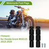 Honda Grom MSX125 Front Pedal Aluminum Alloy Black Foot Pegs