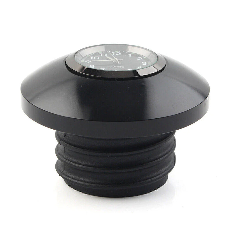 Harley Softail Dyna Black Motorcycle Fuel Gas Tank Oil Cap Cover