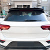 VW T-ROC Gloss Black Rear Boot Spoiler Lip (2017-2024)