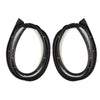 Door Rubber Seal Weatherstrip FL+FR Fits Toyota Vios NCP42 4D Sedan 2003-06 D05
