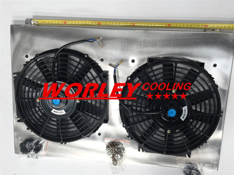 Ford AU Falcon 5.0 V8 / 4.0 6 cyl Aluminum Radiator, Shroud & Fan (98-02)