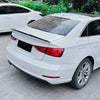 Audi A3 8V (2014-2020) - Gloss Black Rear Spoiler Lip