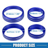Nissan Rogue (2021-2022) Blue 3 x Console AC 4WD Mode Switch Knob Rings
