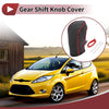 Ford Fiesta 2009-2012 Red Faux Leather Gear Shift Knob Cover