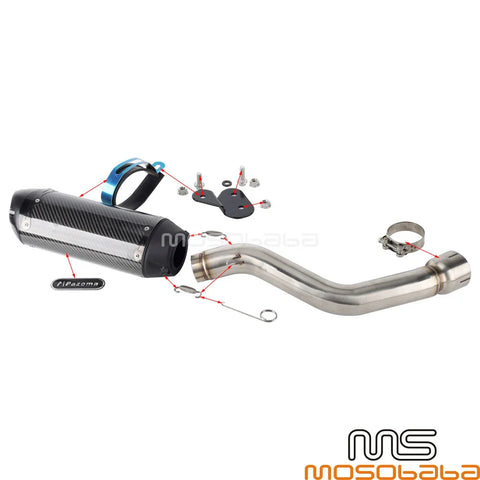 Harley Pan America 1250 Special Exhaust Muffler Link Pipe Set (2021-2023)