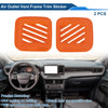 Ford Maverick (2022-2025) Orange Air Condition Outlet Vent Trim Cover