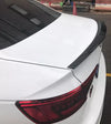 Audi B9 A4 S4 Sedan V Style Rear Carbon Fiber Spoiler Wing (2017-2024)