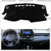 Toyota C-HR 2016-2019 Black Carpet Dash Cover Mat (2016-2019)