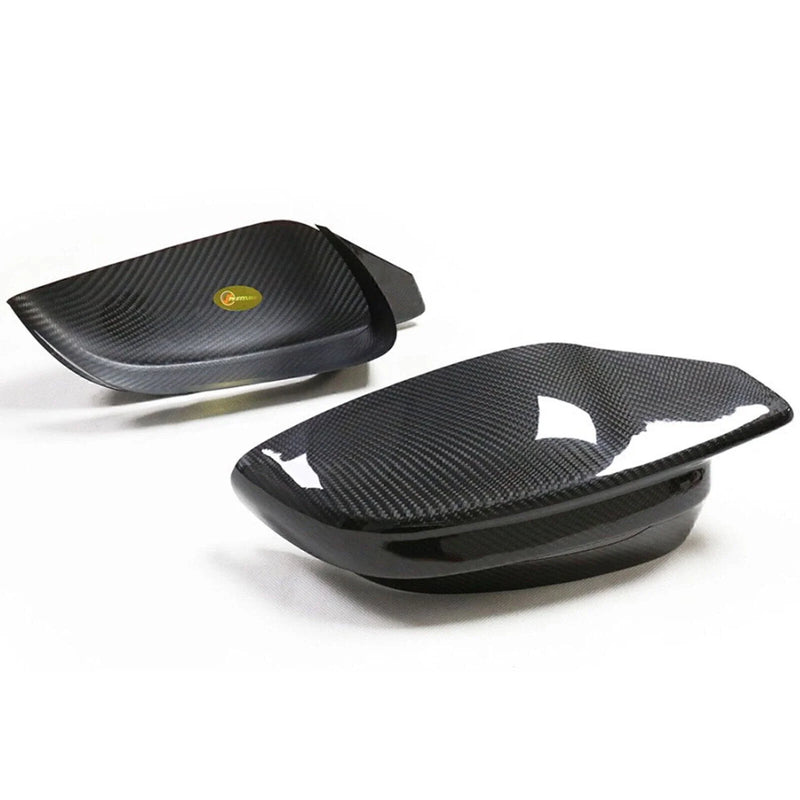 BMW M3 M4 G80 G82 G83 Dry Carbon Fiber Rear Side Mirror Covers (2021-2023)