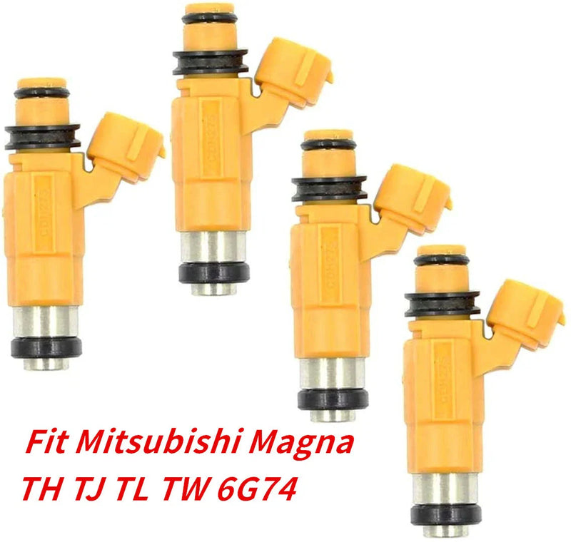 Mitsubishi Magna TH / TJ / TL / TW 6G74 3.5L V6 4X Fuel Injectors (1996-2005)