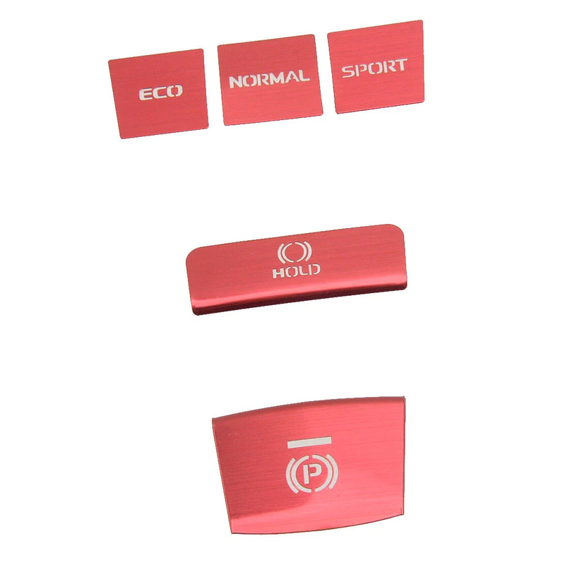 Toyota Camry 5x Center Console Gear Function Button Covers (2018-2021)