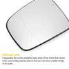 Mercedes Viano Left Side White Heated Mirror Glass (2010-2020)