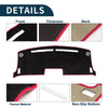 Nissan Moco MG33S Sun Protector Black Red Dashboard Cover Mat (2011-2016)