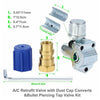 BPV31 Cap Valve Kit 1.6MPa~3.2MPa 1/4" SAE Female Thread Retrofit A/C