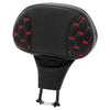 Harley Road Glide FLTRXSE Backrest Pad Black Red (1988-2023)