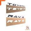 Toyota RAV4 3D Acrylic Logo Emblem Badge (2019-2023)