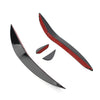 VW Golf 6 MK6 Front Bumper Lip Splitter Spoiler Trim (2009-2013)
