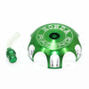 CRF250 200cc 250cc Dirt Bike Green Alloy CNC Gas Fuel Tank Cap