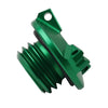 Kawasaki Z400 / 650 / 800 / 900 / Z1000 Green Engine Oil Cap Bolt Cover