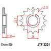 Polaris Scrambler 500 4x4 Front Sprocket 13T (1998–2012)