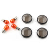 Harley Softail Sportster 883 1200 4 x Amber Turn Signal Lens
