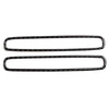 Dodge Charger Carbon Fiber Door Side Air Vent Outlet Cover Trim (2011-2014)