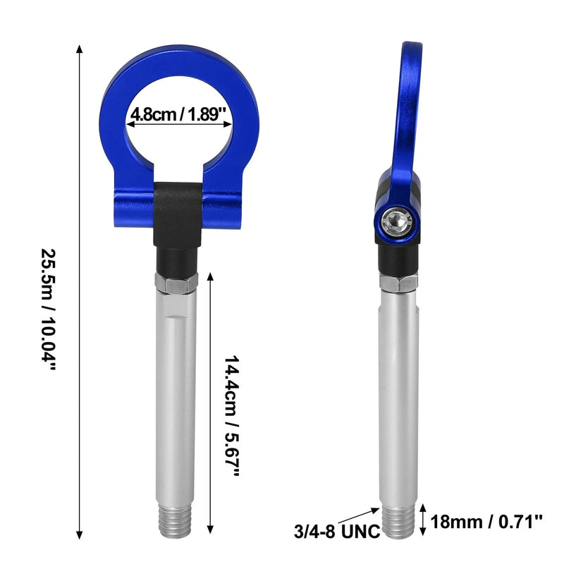 Lexus IS Blue Aluminum Alloy Round Front Rear Bumper Tow Hook Screw (2006-2013)