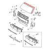 Toyota Dyna 200 Toyoace 1995-2003 Front Windshield Weatherstrip