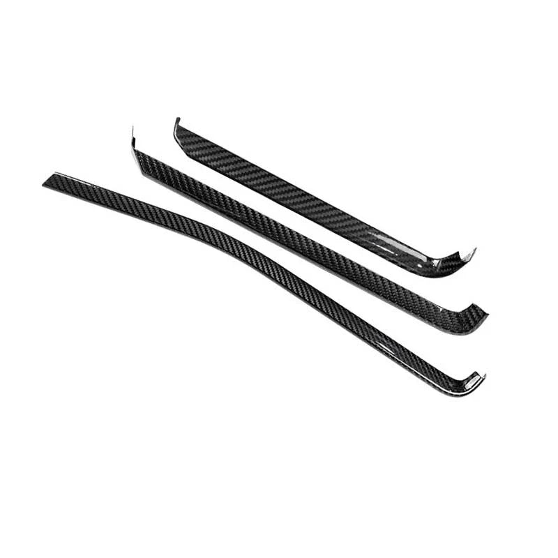 Corvette C8 2020-2022 Carbon Fiber Console Dashboard Panel Cover Trim Strip