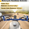 Motorcycle Balance Handle Bar Extender Bracket 320 mm Center Hole