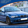 BMW 525i 528i 530i Black Front Bumper Tow Hook Cover