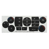 Ford Escape Fusion Heater AC Climate Control Button Repair Decal Stickers