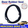 Door Rubber Weatherstrip Front LH Fits MERCEDES BENZ W116 4D Sedan 1972-80 D04