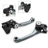 Kawasaki KX450F CNC Titanium Pivot Dirt Clutch Brake Levers (2006-2012)