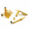 BMW S1000RR (2015-2017) - Gold 2 x Sets CNC Rear Footrests