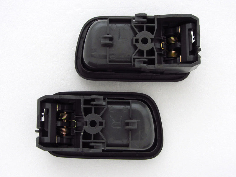 Nissan Navara D22 Ute Pickup Grey Interior Inner Door Handle Pair
