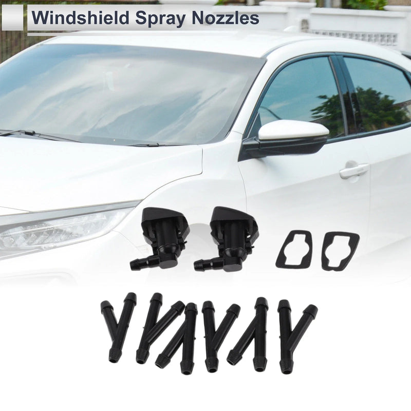 Ford Windshield Washer Nozzle & 6 x Hose Connectors