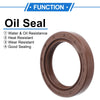 2 x Oil Seal 30x42x7mm FKM Rubber Seal Ring Rotary Shaft Seal