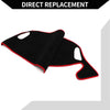 Honda ZR-V (2023-2024) Sun Protector Pad Black Red 1 Set Dashboard Cover Mat