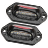 Car Truck Trailer 4Pcs 12-24V White & Red LED License Plate Tag Lights