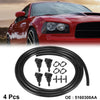 GMC Envoy 4 x Front Windshield Washer Nozzles 1m Hose