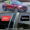Buick Encore GX Door Trim Covers / 6pcs Glossy Black (2020–2025)