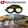 Motorcycle Set 1 x Motorcycle Riding Goggles Yellow Lens Black Frame