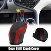 Toyota Camry Avalon Corolla 2017-2021 Red Black Gear Shift Knob Cover
