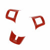 Dodge Challenger Red ABS Steering Wheel Trim Cover (2009-2014)