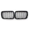 BMW E36 3 Series Front Bumper Mesh Grille Trim Cover (1997-1999)
