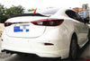 Mazda 3 M3 Axela Rear Boot Spoiler Wing Glossy Black (2014-2018)