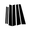 Lincoln Town Car 6 x Gloss Black Door Trim Covers (1998-2011)