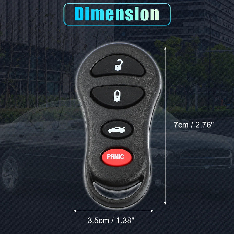 Jeep & Dodge Keyless Entry Remote Key Shell Cover